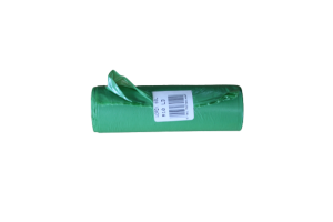 worki na śmiecie 60l 10szt. rolka 100 szt. ZIELONE/sprzedawane po 10 rolek 100 szt