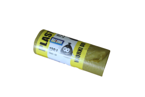 Worki na śmiecie 120l  10szt ŻÓŁTE/sprzedawane po 10 rolek 100szt.